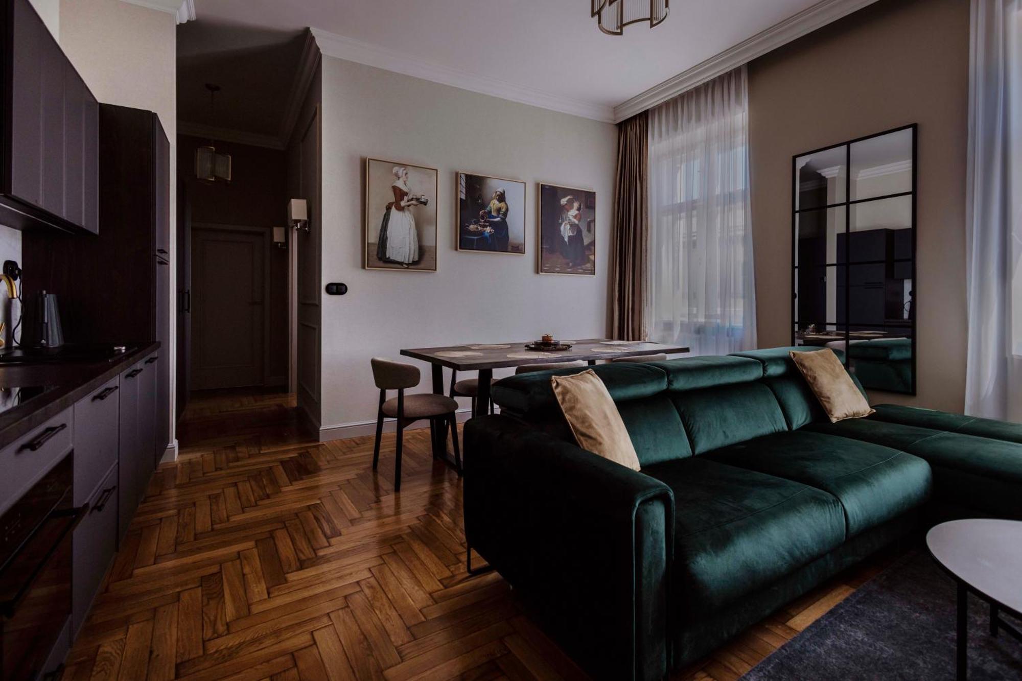 Crown Pearl - Wonderful Apartment, 110Scm, 4 Rooms คราคูฟ ภายนอก รูปภาพ