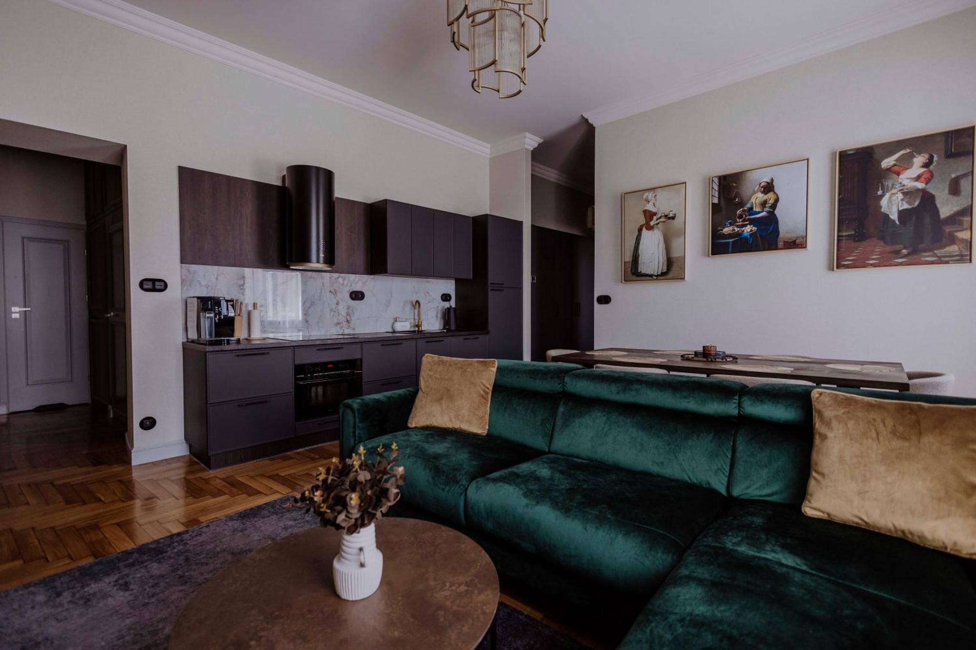Crown Pearl - Wonderful Apartment, 110Scm, 4 Rooms คราคูฟ ภายนอก รูปภาพ