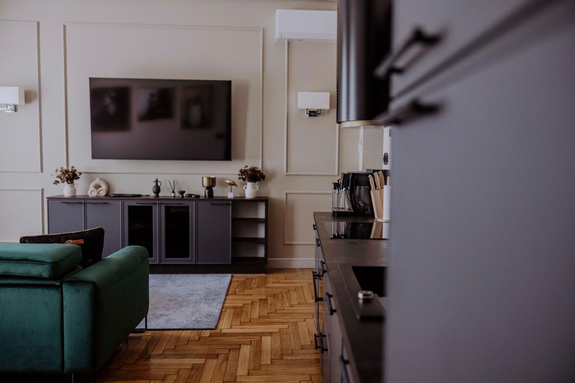 Crown Pearl - Wonderful Apartment, 110Scm, 4 Rooms คราคูฟ ภายนอก รูปภาพ